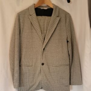 Cat & Jack Men's Checkered Blazer
